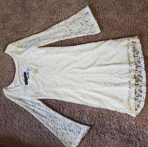 White ladies dress